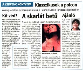 Zalai Hírlap 2010 09 22 221sz 07old - Könyvajánló.jpg Zalai Hírlap 2010 09 22 221sz 07old - Könyvajánló.jpg