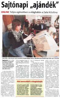 Zalai Hírlap 2010.02.23. 045sz 11old - Sajtónapi ajándék.jpg Zalai Hírlap 2010.02.23. 045sz 11old - Sajtónapi ajándék.jpg